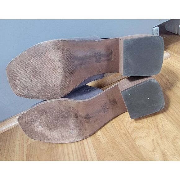 Frye Lucia Leather Mule Sandal 8 - Picture 7 of 7